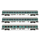 Arnold HN4367 DB AG, 3-tlg. Set Nahverkehrswagen,...