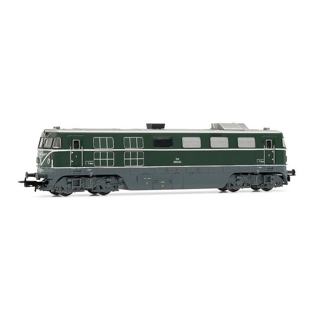 Rivarossi HR2851 ÖBB, Diesellokomotive Baureihe 2050, mit Heizgenerator (2050.002), Grün