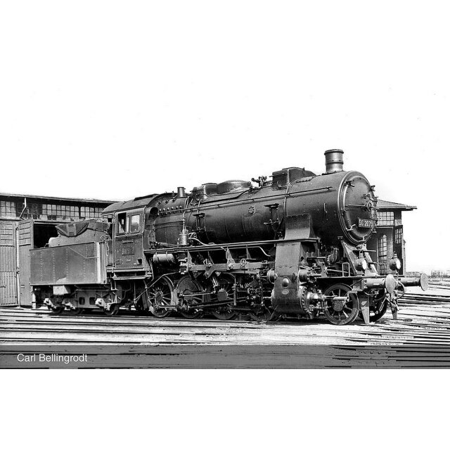 Rivarossi HR2891ACS DR, Dampflokomotive Baureihe 56.20, dreidomiger Kessel, Schwarz/Rot
