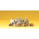 Preiser 10338 H0 Bauarbeiter in der Pause
