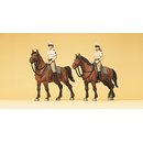 Preiser 10389 H0 Berittene Polizei Sommeruniform