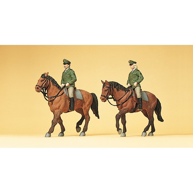 Preiser 10390 H0 Berittene Polizei Deutschland