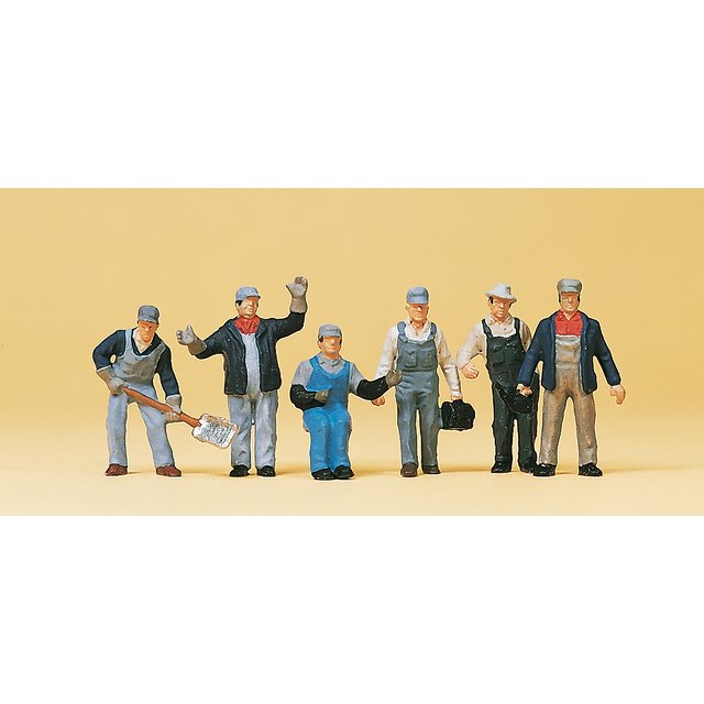 Preiser 10453 H0 Personal US-Güterzug