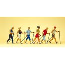 Preiser 10575 H0 Nordic Walking
