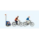 Preiser 10638 H0 Familie auf Radtour