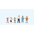 Preiser 14120 H0 Kinder beim Ballspiel
