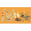 Preiser 17501 H0 Obst- und Gemüsesteigen. Bausatz