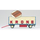 Preiser 21020 H0 Packwagen "Zirkus Krone", offen