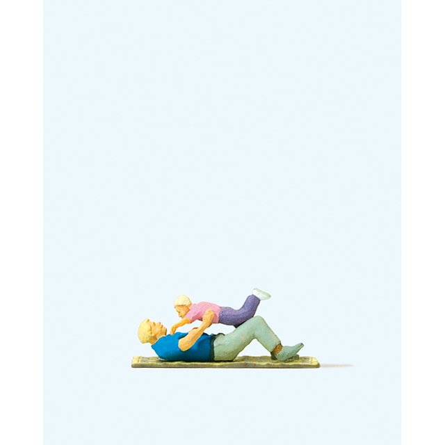 Preiser 28158 H0 Vater & Sohn