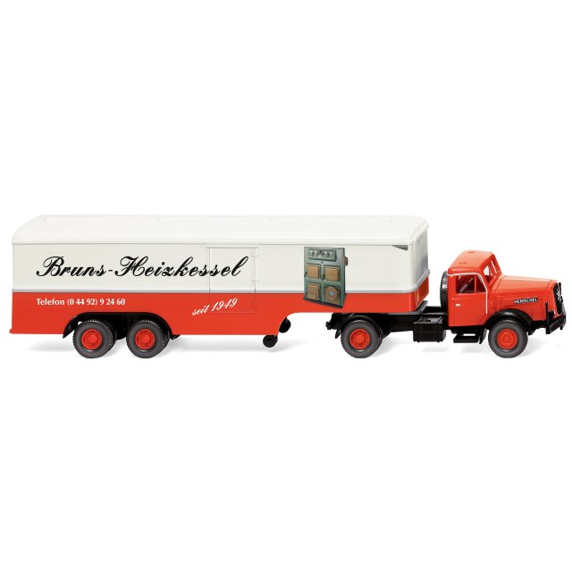 Valigia Blu/Rossa Wiking Henschel HS Scala 1/87 - Modellismo Ferroviario H0