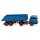 Wiking 067709 Hinterkippersattelzug (MB) - azurblau
