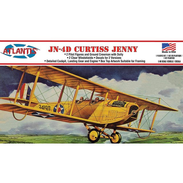 Atlantis AMCL534 1/48 Curtiss Jenny JN-4
