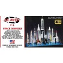 Atlantis AMCM6871 1/128 US Space Missiles, 36 pcs