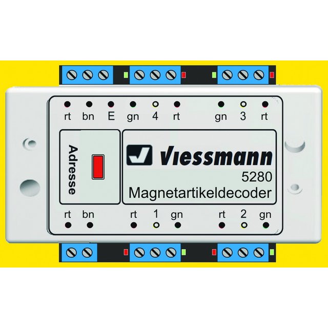 Viessmann 5280 Multiprotokoll-Weichendecoder