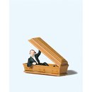 Preiser 29113 H0 Vampir, Sargedeckel hebend