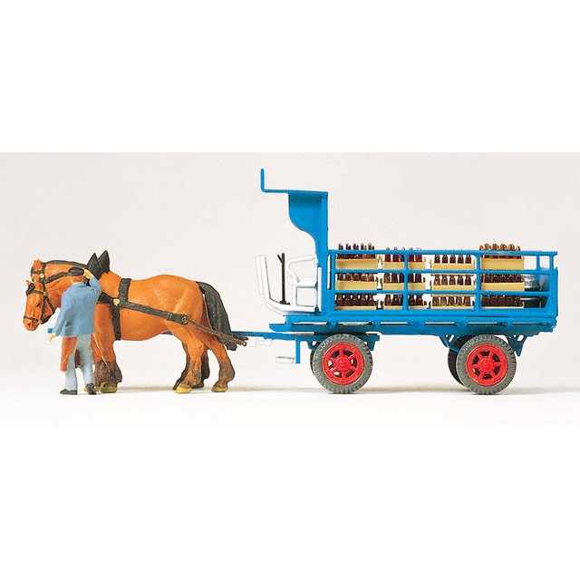 Preiser 30445 H0 Brauereiwagen "Landwehr-Bier"