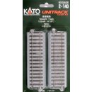 Kato 7002140 Gleis gerade 123 mm, 4 Stück H0