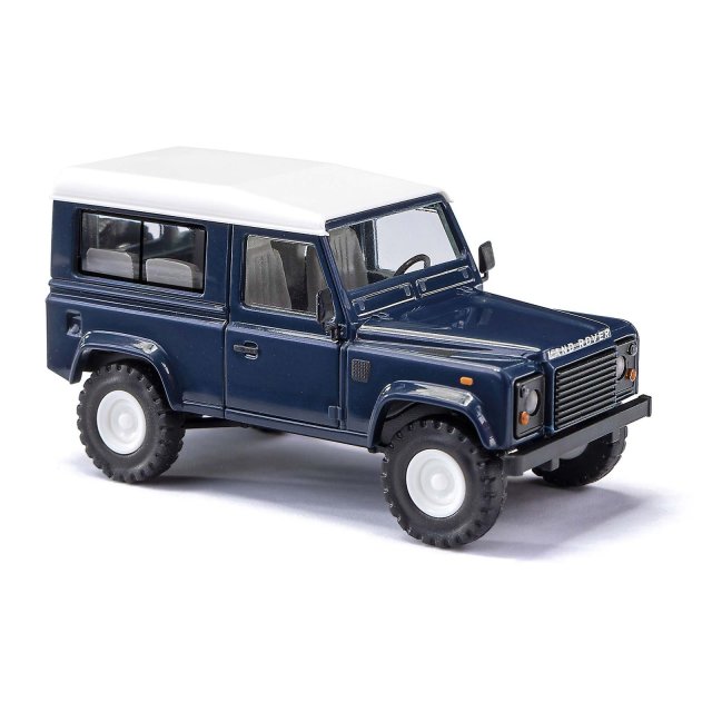 Busch 54300 Land Rover Def.90 blau
