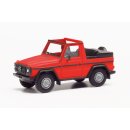 Herpa 420860-002 MB G-Modell Cabrio, rot