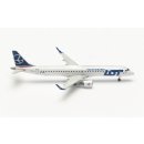 Herpa 536325-001 E195 LOT Polish Airlines