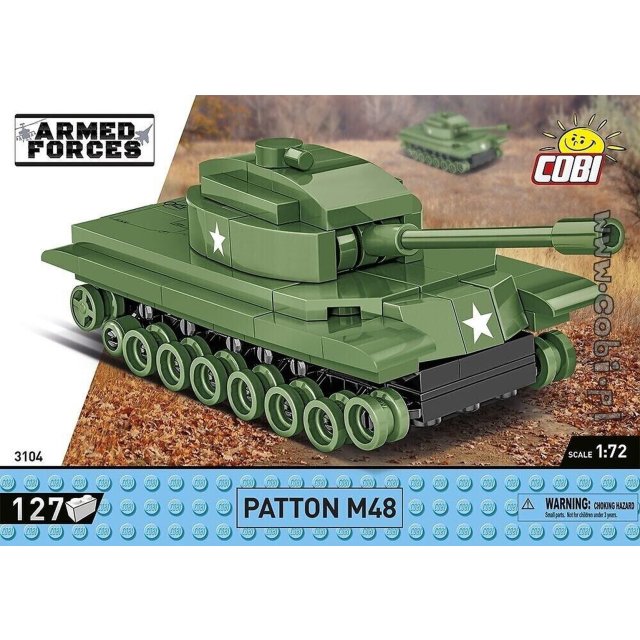Cobi 3104 - 1/72 ARMED FORCES PATTON M48