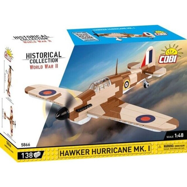 Cobi 5866 - HC WWII Planes - Hawker Hurricane MK.1