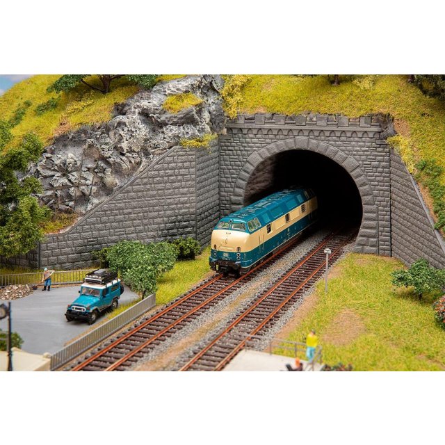 Faller 120578 Tunnelportal, 2-gleisig H0