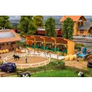 Faller 130597 Pferdestall mit 4 Pferden H0