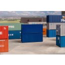 Faller 182054 20 Container, blau, 2er-Set H0