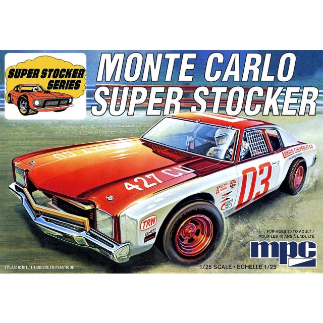 Round2 MPC962M/12 1/25 1971 Chevy Monte Carlo Super Stocker