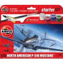 Airfix A55013 1/72 Starter Set - North American P-51D...