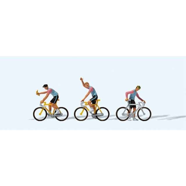 Preiser 25008 Radrennfahrer. Team 3 H0