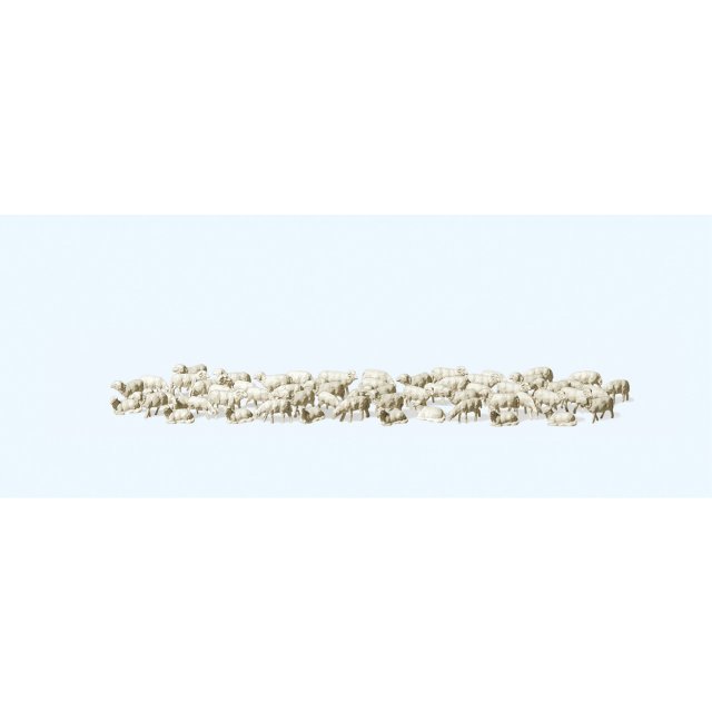 Preiser 88580 Schafherde, 60 Stück. Z