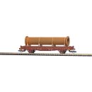 Busch 31512 Flachwagen Flanschrohr Ks