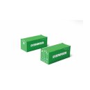 ROKUHAN A108-4 20 Container Evergreen, 2 Stück