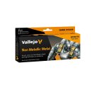 Vallejo 72193 Farb-Set Effekte Nicht-Metallisch, 8x18 ml