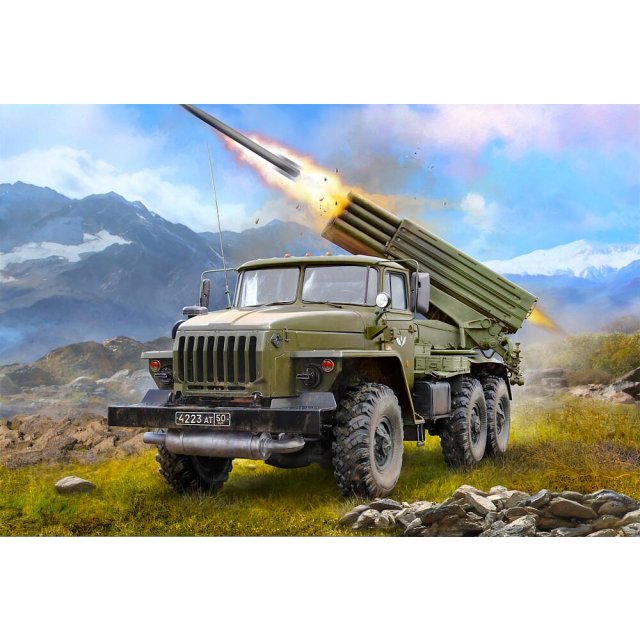 Zvezda 5051 1/72 BM-21 Grad 1