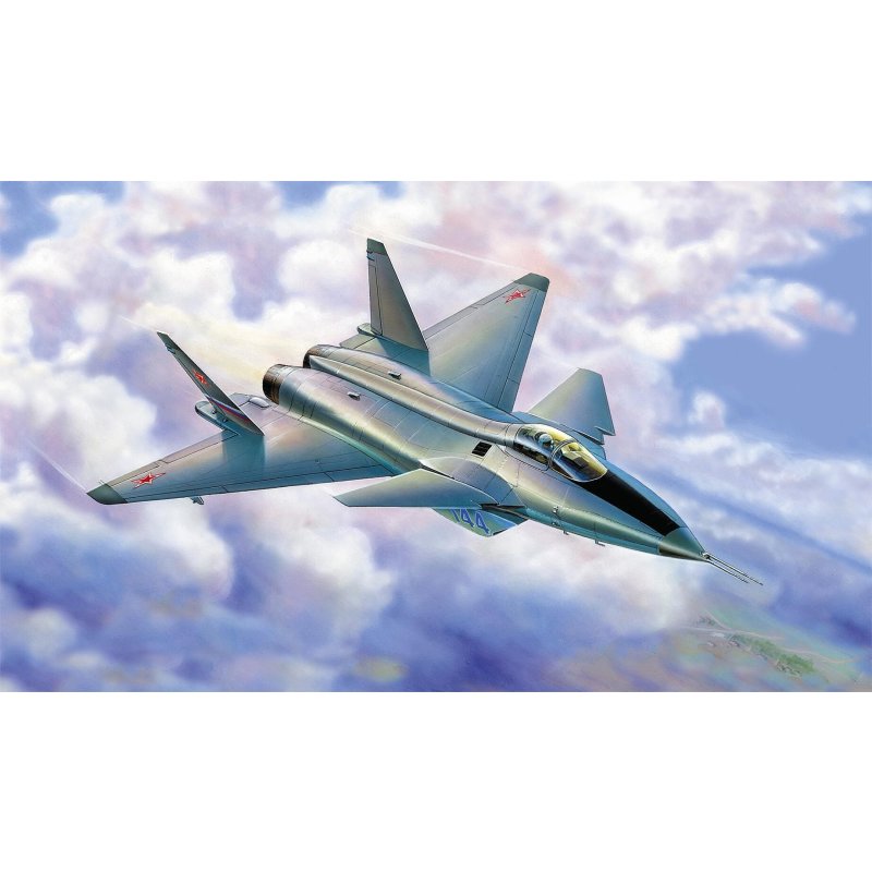 Zvezda 7252 1/72 MiG 1.44, 19,19
