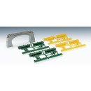 TomyTEC X032380 Bogenbrücke aus Beton, gerade, 140 mm
