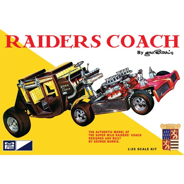 Round2 MPC977/12 1/25 George Barris Raiders Coach