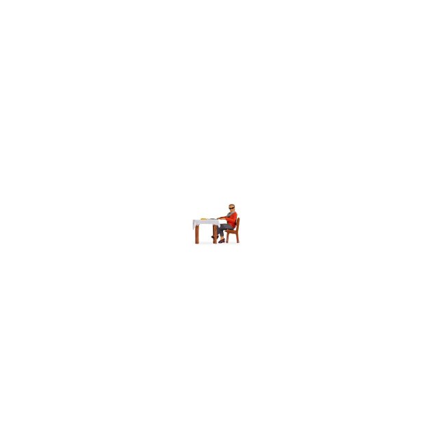 Noch 16513 Tiny-Scenes „Mittagessen” H0