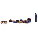 Busch 8869 Action Set:Bundespolizei mit Spührhund