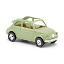 Busch 48781 Fiat 500 Cabrio grün