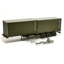 Herpa 747240 Cont.-Aufl. 3a m. 2x20ft Cont.