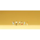 Preiser 79083 N Sitzende Jugendliche