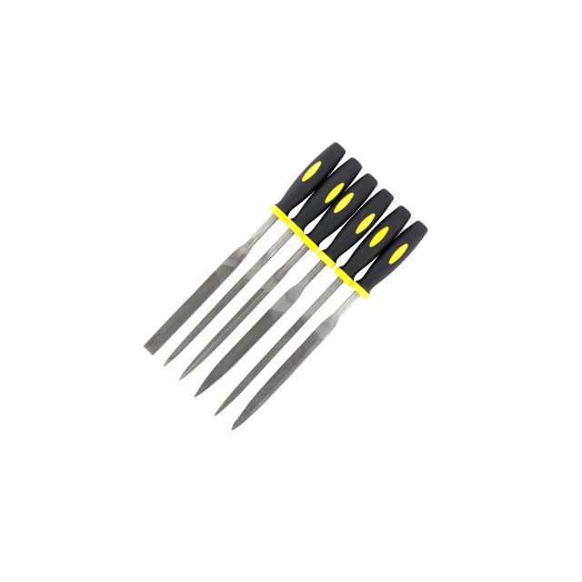 Noch 60076 Feilen-Set, 6-teilig G,1,0,H0,H0M,H0E,TT,N,Z
