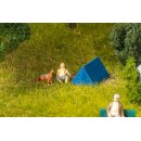 Faller 180003 4 Zelte, blau H0