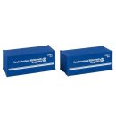 Faller 182005 20 Container THW, 2er-Set H0