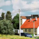 Busch 8951 Freileitung 12 Betonmasten TT