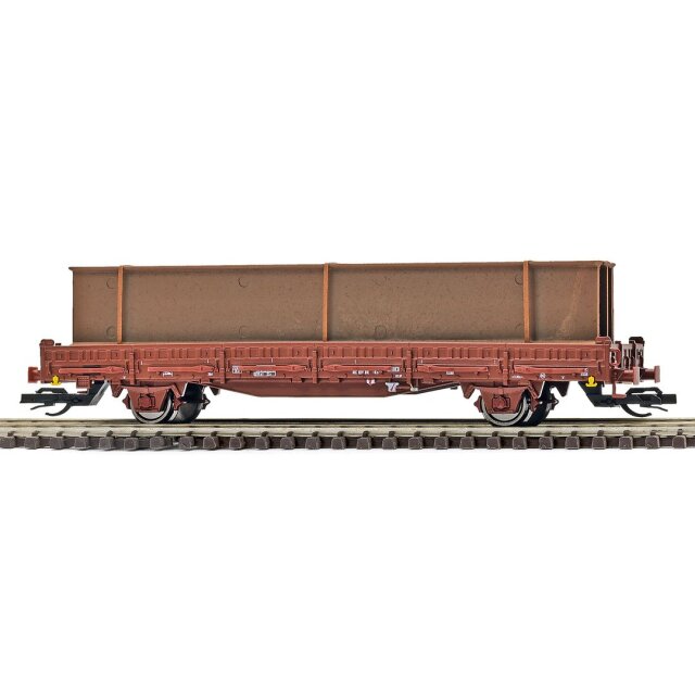 Busch 31520 Flachwagen Ks/Stahlträger TT